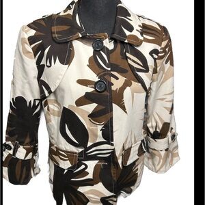 Rafaella retro colorful‎ jacket, size XL.